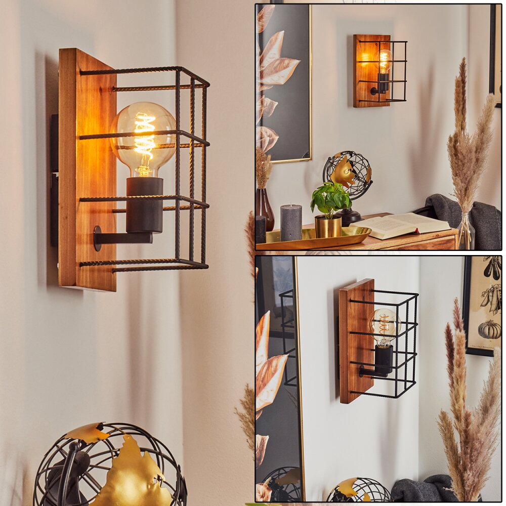 Fevaag Vägglampa Naturfärger, Svart, 1-ljuskällor main product photo