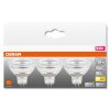 OSRAM Set med 3 LED Star GU5.3 6,5 W 2700 Kelvin 630 Lumen