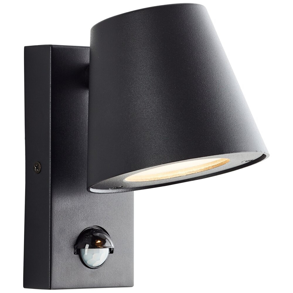Brilliant Lampor Bari vägglampa utomhus Svart, 1-ljuskällor main product photo