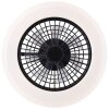 Brilliant Badria Taklampa LED Svart, 1-ljuskällor, Fjärrkontroll