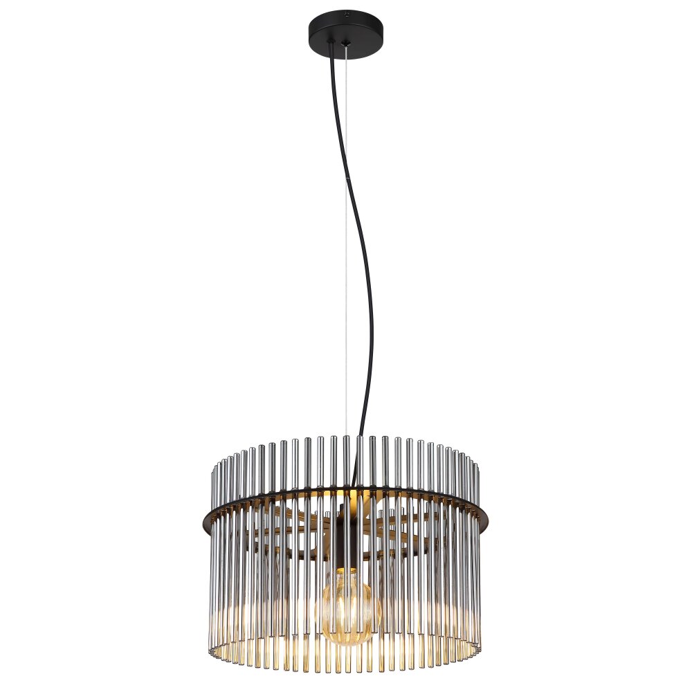 Globo GORLEY Pendellampa Svart, 1-ljuskällor main product photo