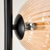 Remaisnil Golvlampa - Glas 12 cm, 15 cm Svart, 3-ljuskällor