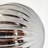 Remaisnil Golvlampa - Glas 10 cm, 12 cm Svart, 3-ljuskällor