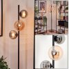 Remaisnil Golvlampa - Glas 12 cm, 15 cm Svart, 3-ljuskällor