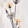 Gastor Golvlampa - Glas 15 cm Amber, Klart, Rökfärger, 6-ljuskällor