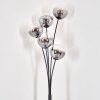 Gastor Golvlampa - Glas 15 cm Klart, Rökfärger, 5-ljuskällor