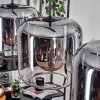 Lauden Pendellampa - Glas 25 cm Klart, Rökfärger, 3-ljuskällor