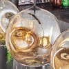Ripoll Pendellampa - Glas 30 cm Svart, 3-ljuskällor