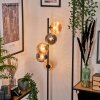 Remaisnil Golvlampa - Glas 15 cm Amber, Rökfärger, 5-ljuskällor