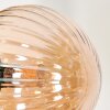 Remaisnil Golvlampa - Glas 12 cm, 15 cm Svart, 5-ljuskällor