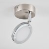 Sarnadinha Taklampa LED Nickel matt, 1-ljuskällor Sarnadinha Taklampa LED Nickel matt, 1-ljuskällor