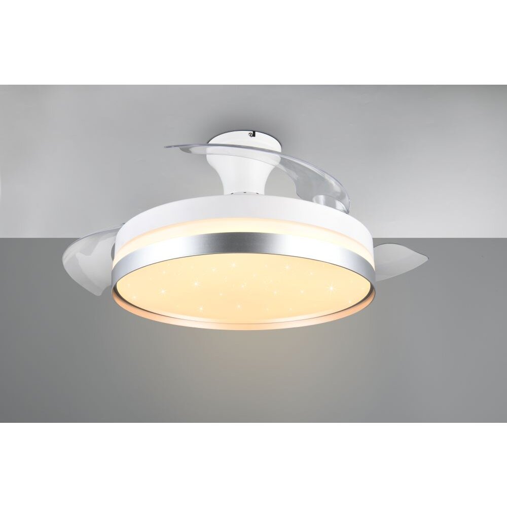 Reality LINDBERG Takfläkt LED Titan, 1-ljuskällor, Fjärrkontroll main product photo