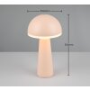 Reality FUNGO Bordslampa LED Beige, 1-ljuskällor