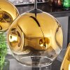 Ripoll Pendellampa Guld, Klart, 3-ljuskällor