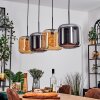 Lauden Pendellampa Amber, Krom, 4-ljuskällor