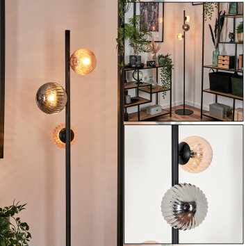 Remaisnil Golvlampa Amber, Rökfärger, 3-ljuskällor Remaisnil Golvlampa Amber, Rökfärger, 3-ljuskällor
