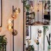 Remaisnil Golvlampa Amber, Klart, Rökfärger, 5-ljuskällor