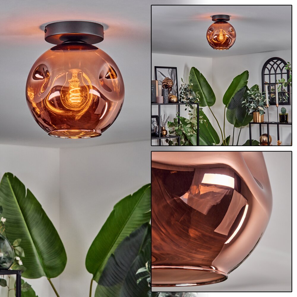 Ripoll Taklampa Kopparfärg, 1-ljuskällor main product photo