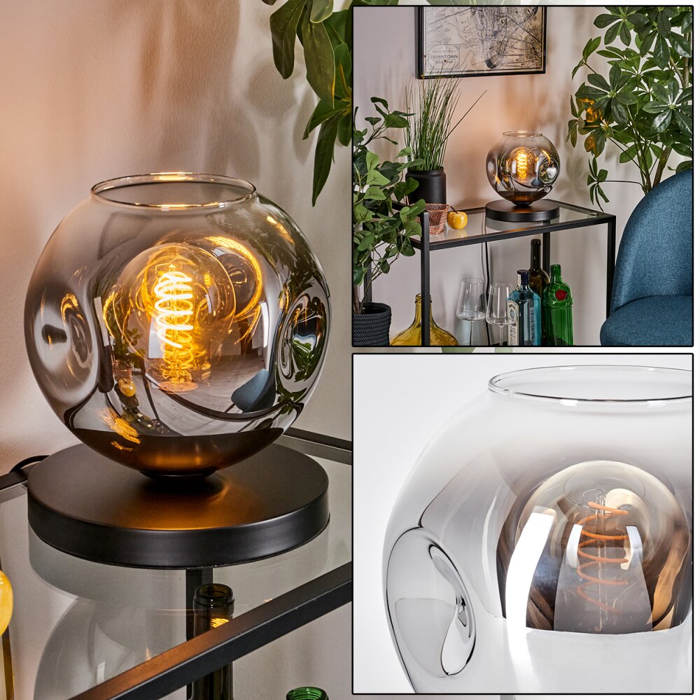 Ripoll Bordslampa Krom, Klart, 1-ljuskällor main product photo
