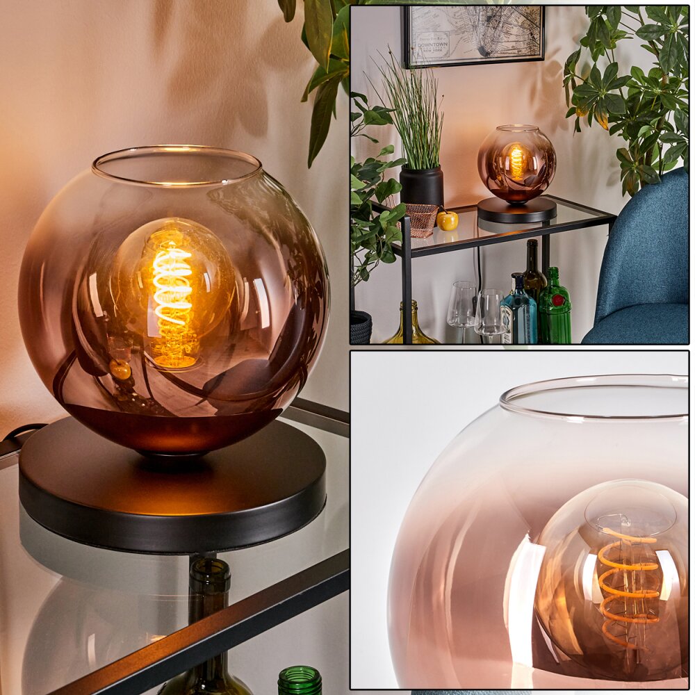 Apedo Bordslampa Klart, Kopparfärg, 1-ljuskällor main product photo