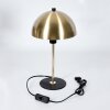 Svamputseende  Sandvig Bordslampa Mässing, Svart, 1-ljuskällor