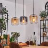 Lauden Pendelbelysning Amber, Klart, Rökfärger, 3-ljuskällor