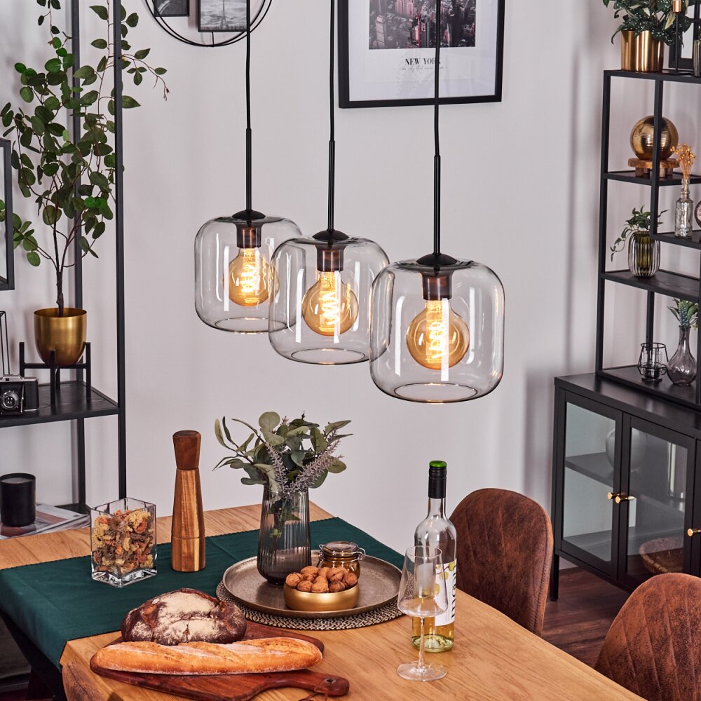 Lauden Pendelbelysning Klart, 3-ljuskällor main product photo