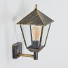 Anfei vägglampa utomhus Brun, Guld, 1-ljuskällor