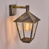 Anfei vägglampa utomhus Brun, Guld, 1-ljuskällor