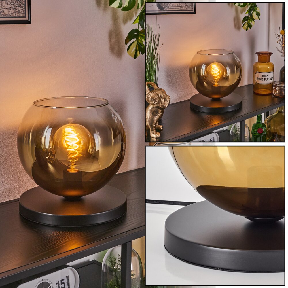 Koyoto Bordslampa 25 cm Svart, 1-ljuskällor main product photo