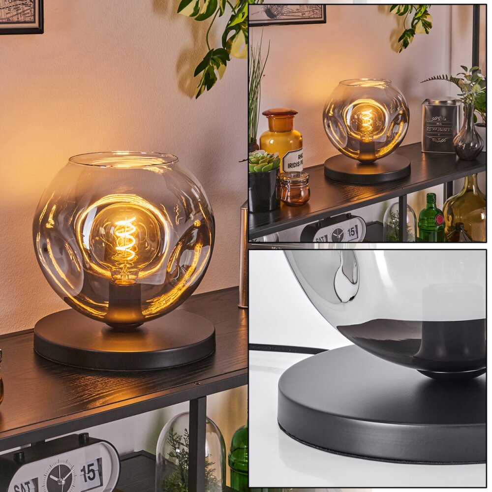 Ripoll Bordslampa Svart, 1-ljuskällor main product photo