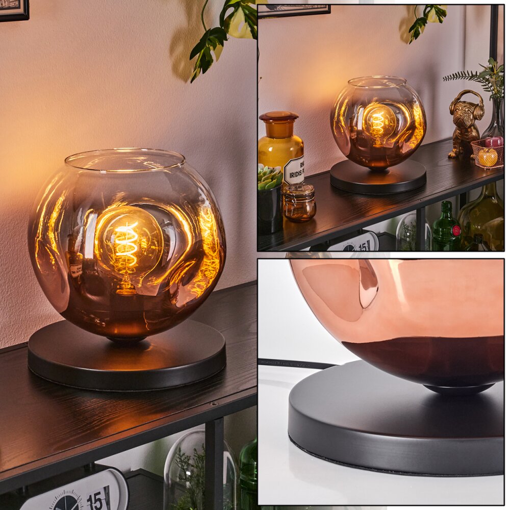 Ripoll Bordslampa Svart, 1-ljuskällor main product photo