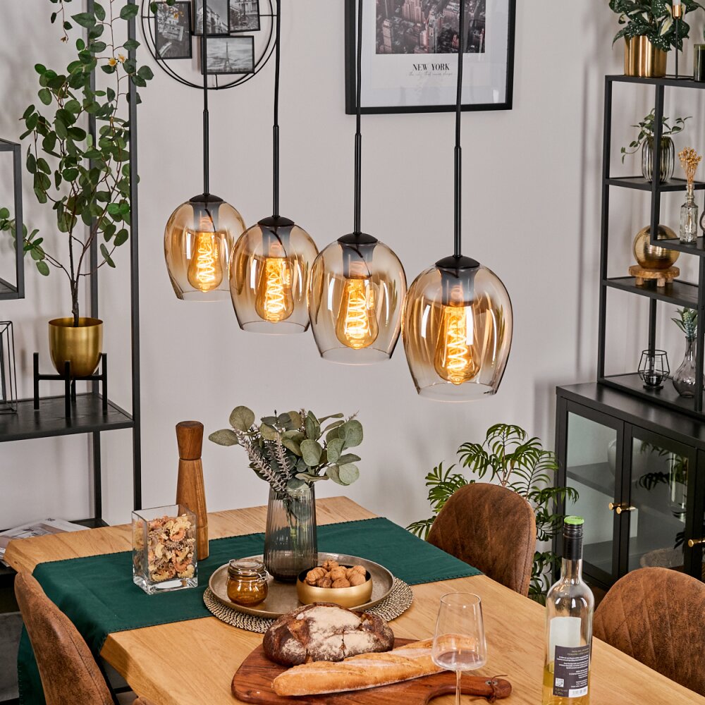 Vevino Pendelbelysning Svart, 4-ljuskällor main product photo