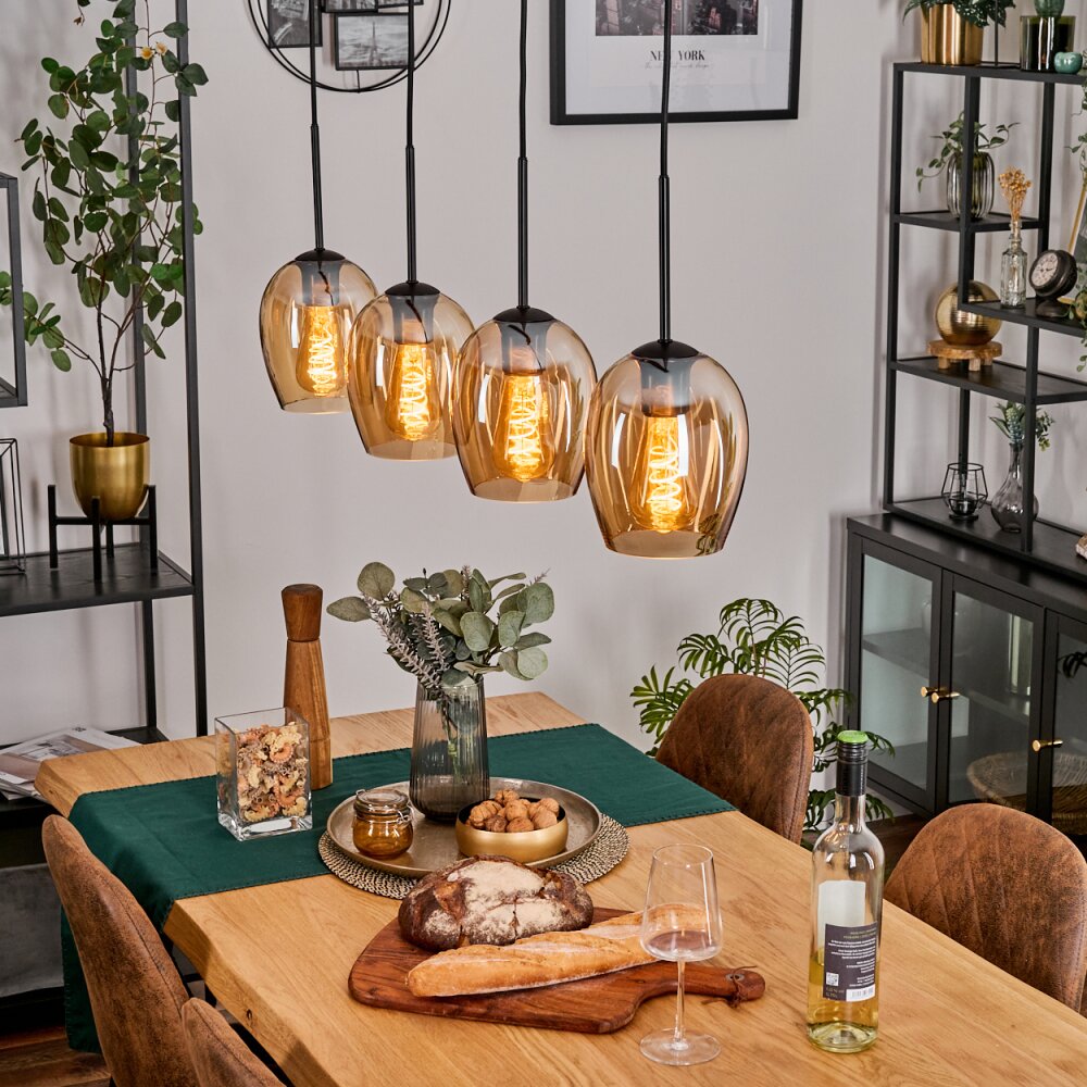 Vevino Pendelbelysning Svart, 4-ljuskällor main product photo