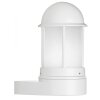 LCD Ilmenau vägglampa utomhus, Vägglampa Vit, 1-ljuskällor