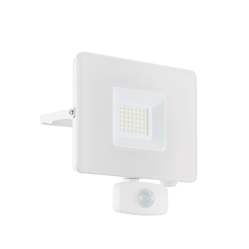 Eglo FAEDO Vägglampa LED Vit, 1-ljuskällor, Rörelsedetektor main product photo