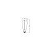 Osram E27 LED 2.2 Watt varmvit 120 Lumen