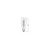 Osram E27 LED 8.8 Watt varmvit dimbar 806 Lumen