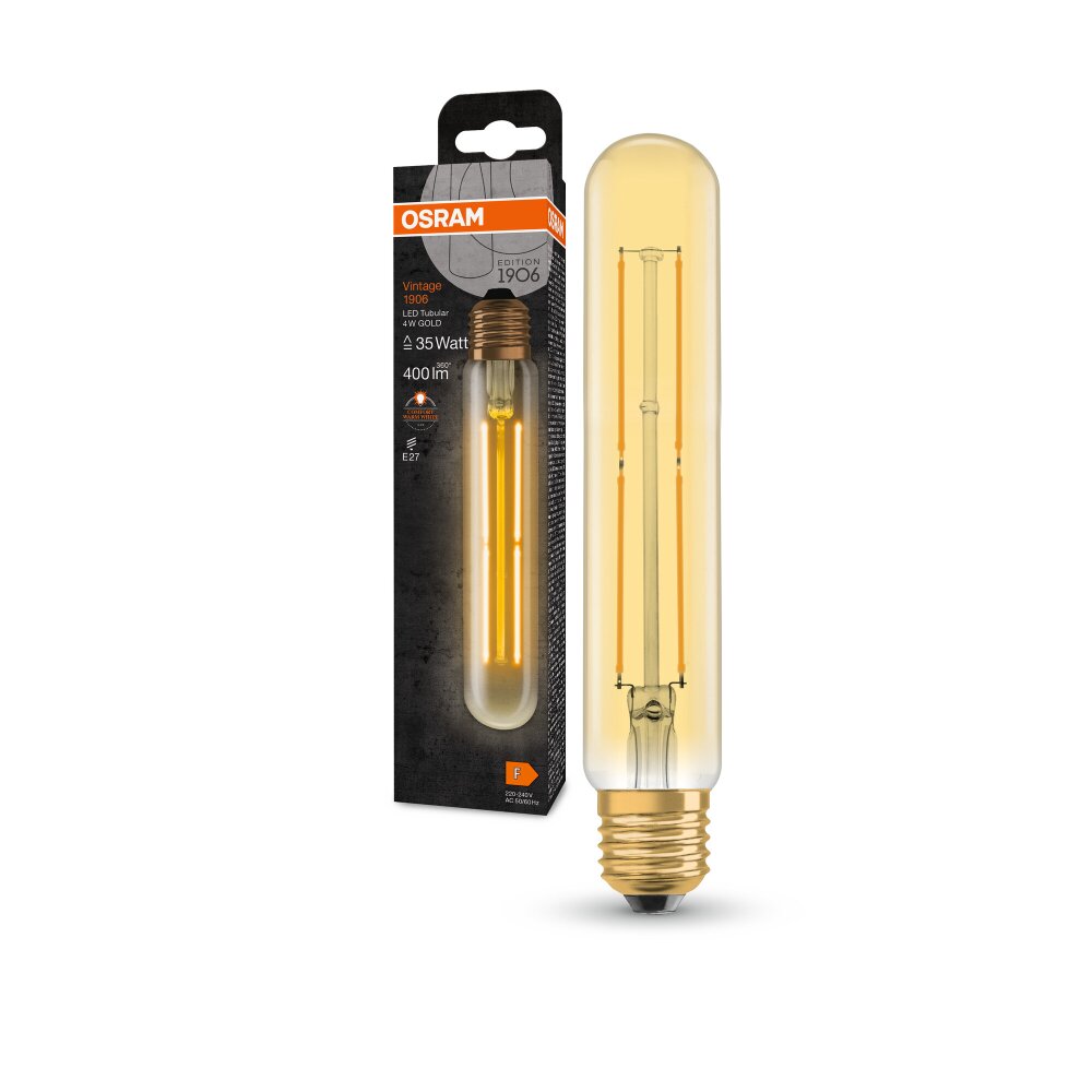Osram E27 LED 4 Watt varmvit 400 Lumen main product photo