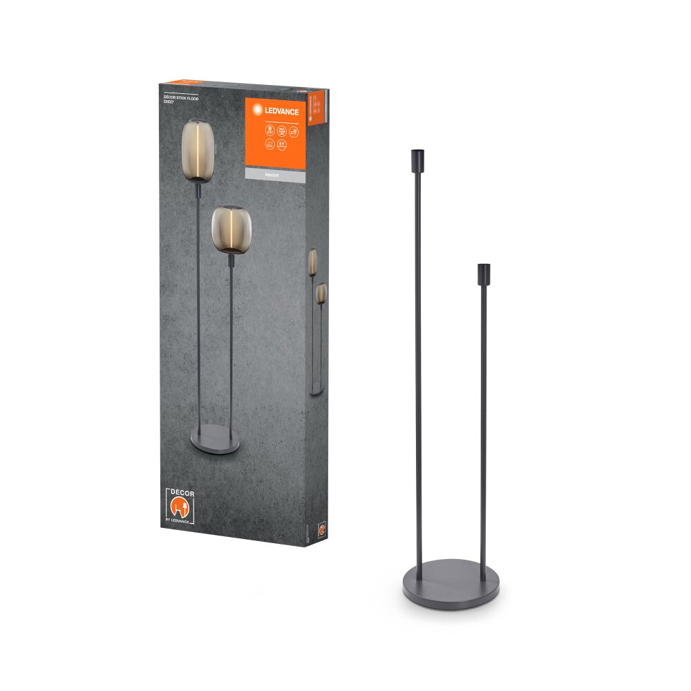 Ledvance Stick Golvlampa Grått, 1-ljuskällor main product photo