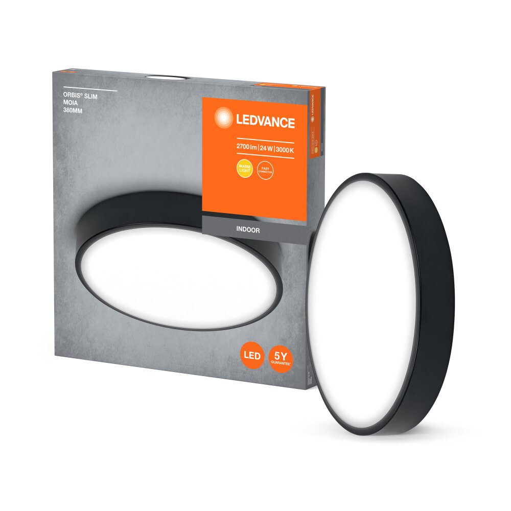 Ledvance Orbis Taklampa LED Svart, 1-ljuskällor main product photo