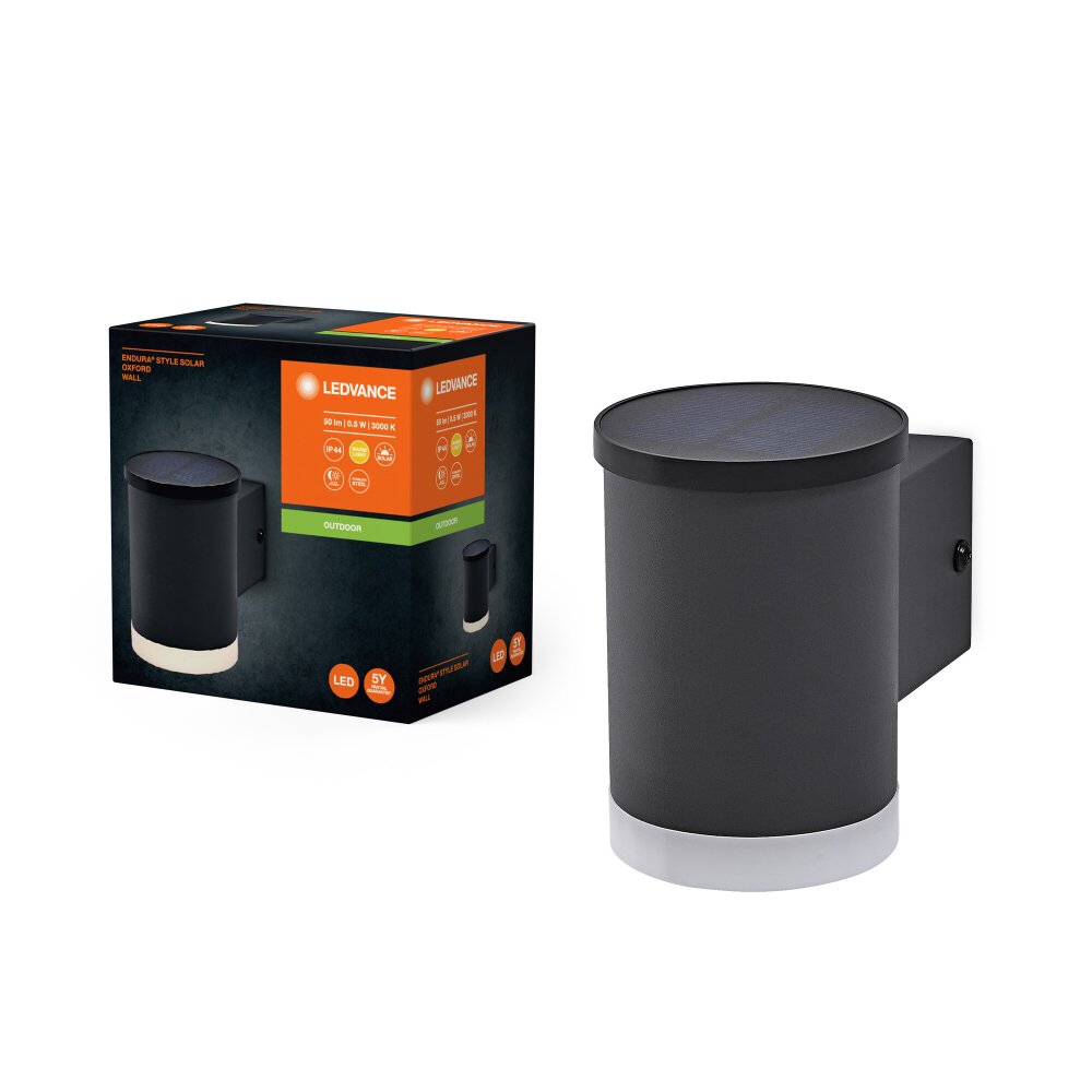 Ledvance Endura Solcellslampa LED Grått, 1-ljuskällor main product photo