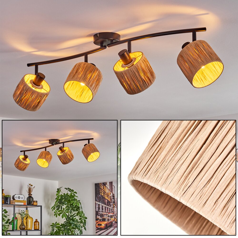 Granja Taklampa Svart, 4-ljuskällor main product photo