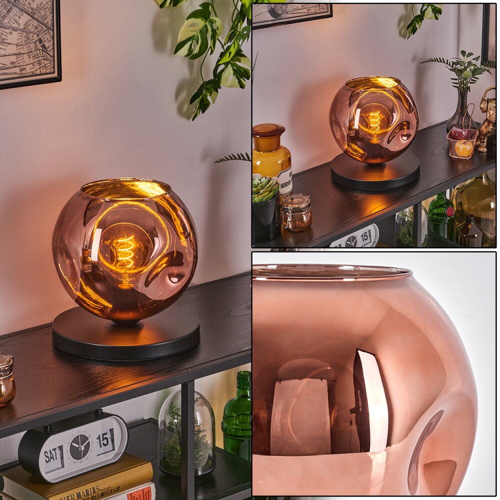 Ripoll Bordslampa Kopparfärg, 1-ljuskällor main product photo