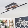 Sigersvik Taklampa LED Naturfärger, Svart, 1-ljuskällor