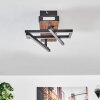 Sigersvik Taklampa LED Naturfärger, Svart, 1-ljuskällor