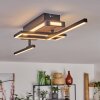 Sigersvik Taklampa LED Naturfärger, Svart, 1-ljuskällor