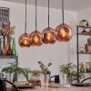 Ripoll Pendelbelysning Kopparfärg, 4-ljuskällor