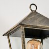 Anfei vägglampa utomhus Guld, Svart, 1-ljuskällor, Rörelsedetektor