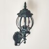 Lentua vägglampa utomhus, Vägglampa Grön, Svart, 1-ljuskällor, Rörelsedetektor
